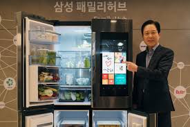 Image result for samsung fridge freezer with screen touch