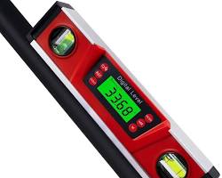 Imagen de Inclinómetro digital con nivel de burbuja