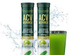 Vitaminnica ACV Moringa Effervescent 15 Tablets Green Apple, AI generated