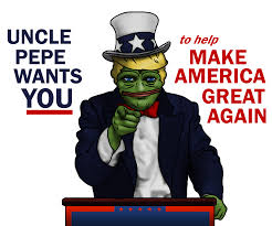 「trump pepe」の画像検索結果