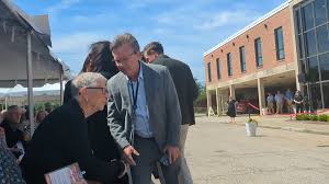 Bill Gates, billionaire and Microsoft co-founder, attends dedication of NCR archive center in Dayton