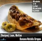 Healthy nutella crepe recipe