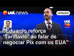 Leonardo Sakamoto: Eduardo Bolsonaro reforça 'Tariflávio' ao sugerir negociar Pix com os EUA