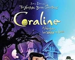 Coraline (2009) movie poster resmi