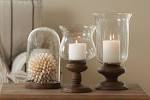 Large wooden candle holders Sydney