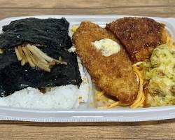 セブンイレブン 人気 お弁当 盛り合わせの画像