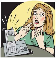 Image result for ringing telephone