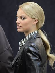 One of those actors is Margot Robbie, a 22-year-old Aussie girl, blonde, with a nice figure. Here&#39;s a photo: That face… that face says she&#39;s Leo&#39;s type. - wenn5920048