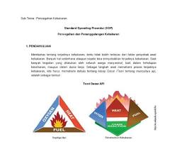Image of Contoh rencana taktis pemadaman kebakaran bangunan tinggi (sketsa atau diagram)