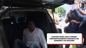 Cantor João Lima, preso por agredir ex-esposa, vai para presídio após audiência de custódia