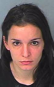Tiffany Lynn Mitchell, 26, was arrested and charged yesterday of manslaughter - article-2014330-0CFEA6EE00000578-312_233x376