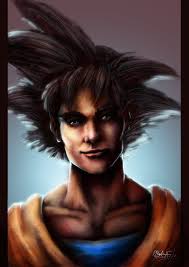 Son Goku Portrait by 0Galath0 - son_goku_portrait_by_0galath0-d77etzj