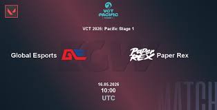Match Prediction: Global Esports - Paper Rex | VALORANT