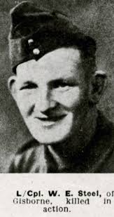 Lance Corporal William Henry Steel killed in action El Alamein son of James Steel &amp; Annie Todd grandson of Ann Brodie Ainslie &amp; William Steel - ngairedith-7584-full
