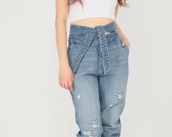 Imagen de Jeans carrot con lazo de la marca Oggi