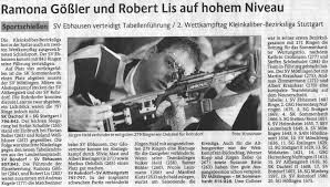 Schützenverein Rohrdorf e.V. » Ramona Gößler und Robert Lis auf ... - 20060420schwabo