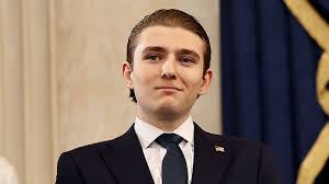 Barron Trump unveils surprising hair transformation in first public appearance in months