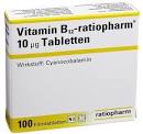 Vitamin-B12-ratiopharm g Filmtabletten Filmtabletten, 1St