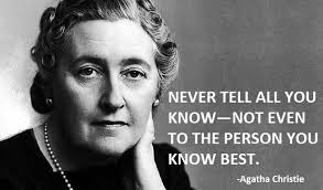 Agatha Christie Quotes. QuotesGram via Relatably.com