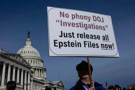 Nearly all Epstein files still unreleased a month after Congress deadline