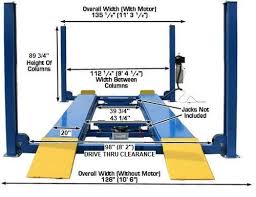 ATLAS 12,000 lb Capacity Commercial Grade 4 Post Alignment ...