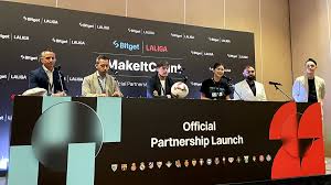 Bitget Exchange Inks Eight-Figure Deal with LaLiga to Revolutionize Sports Sponsorships