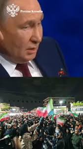 فیلم| پوتین: رهبر ایران یک فراخوان داد؛ پویش «جان فدای ایران»، در یک هفته پنج میلیون نفر شد