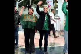 Sigue Sheinbaum partido en Parque Tezozomoc