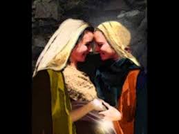 Risultati immagini per maria visita a su prima santa isabel
