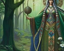 Imagem de Mokosh, Slavic goddess of earth