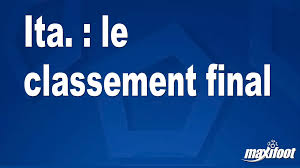 Ita. : le classement final