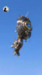 Strange glowing object drifts silently across the night sky ...