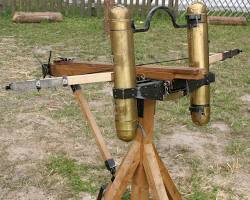 Image of Roman scorpio ancient weapon
