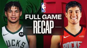 Rockets vs. Bucks Game: Reed Sheppard's Historic Performance