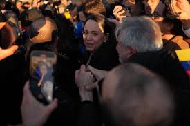 Machado Says She Presented Trump With Nobel Peace Prize Medal