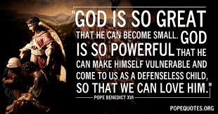 Pope Benedict Famous Quotes. QuotesGram via Relatably.com