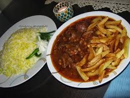 نتیجه تصویری برای خورش سیب