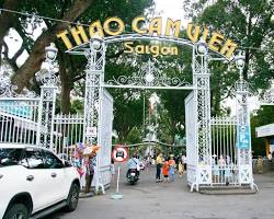 Hình ảnh về Bãi xe ô tô cổng phụ Thảo Cầm Viên