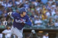 Dodgers Athletics Baseball