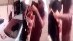 بالفيديو.. زوج يفاجئ زوجته ويحتفل