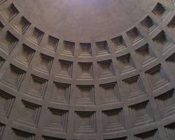 Image of Pantheon coffered dome