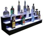 Bar bottle display