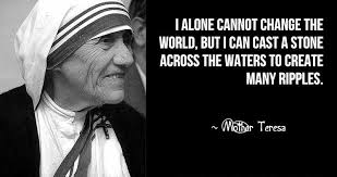 Mother Teresa Volunteer Quotes. QuotesGram via Relatably.com