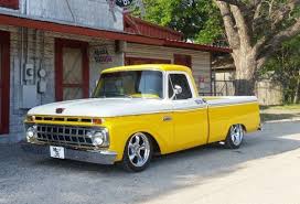 Image result for Chrome Yellow 1965 Ford Truck