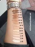 Beauty Professor: Kat Von D Lock It Tattoo Foundation. Swatches of