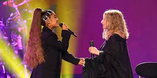 Ariana Grande Has the Best Reaction to Barbra Streisand's 