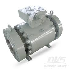 Trunnion Mounted Ball Valve, ASTM A105, 8 Inch, 900 LB - Dervos