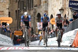 'I wanted to make the race as fast as possible' - Mathieu van der Poel springs to victory on Tirreno-Adriatico stage 2 as wet gravel claims GC victims
