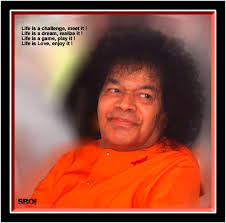 sathya-sai-a-divine-look-life-is-love-enjoy-it.jpg via Relatably.com