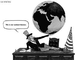 Image result for US hegemony CARTOON